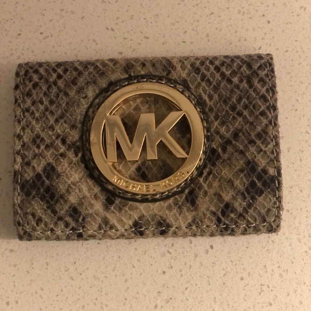 Michael Kors business card holder